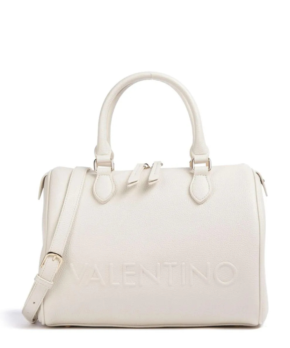 Rised Re Handtasche Lederimitat creme