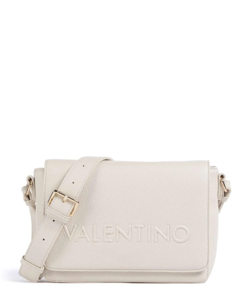 Rised Re Umhängetasche Lederimitat elfenbein