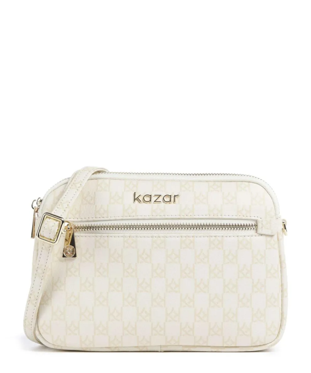 Rita Umhängetasche genarbtes Rindsleder creme