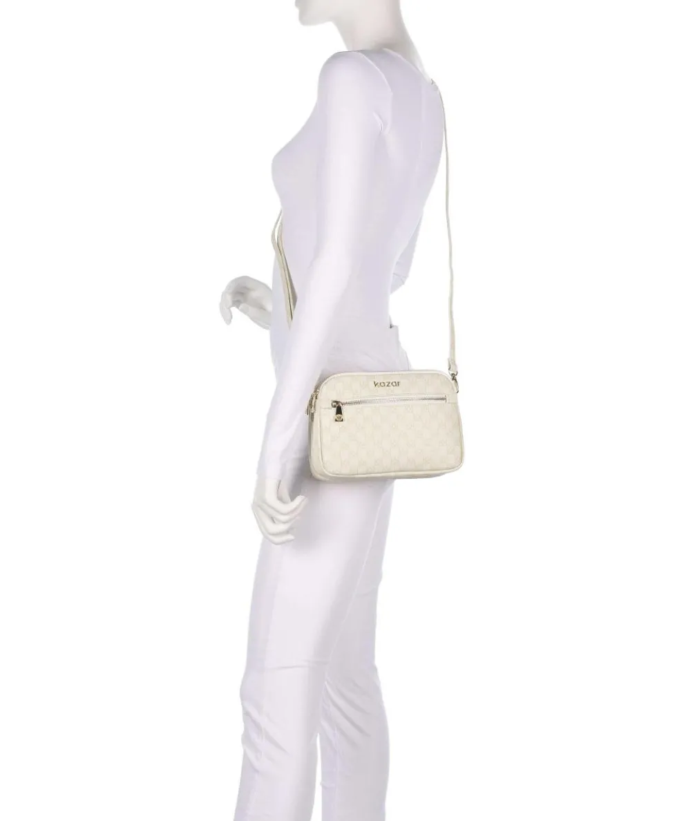 Rita Umhängetasche genarbtes Rindsleder creme