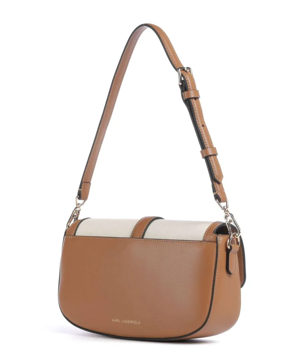 K/Autograph Schultertasche Canvas creme