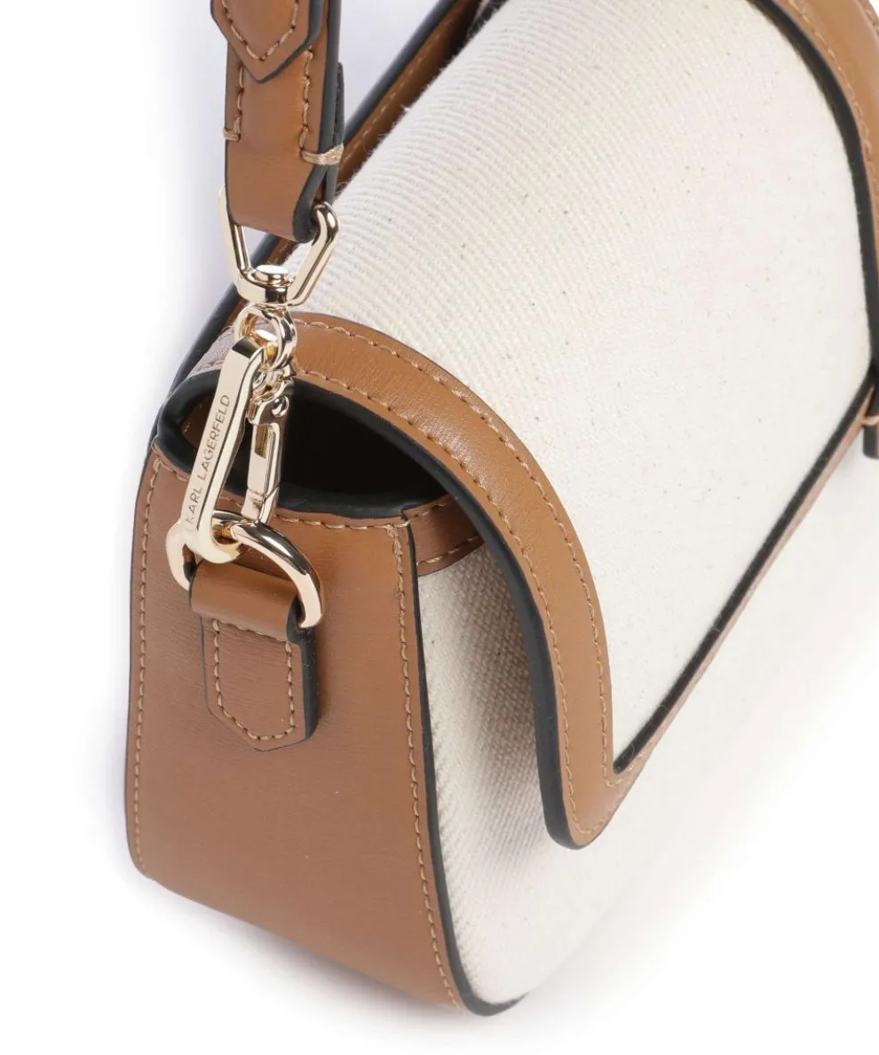 K/Autograph Schultertasche Canvas creme