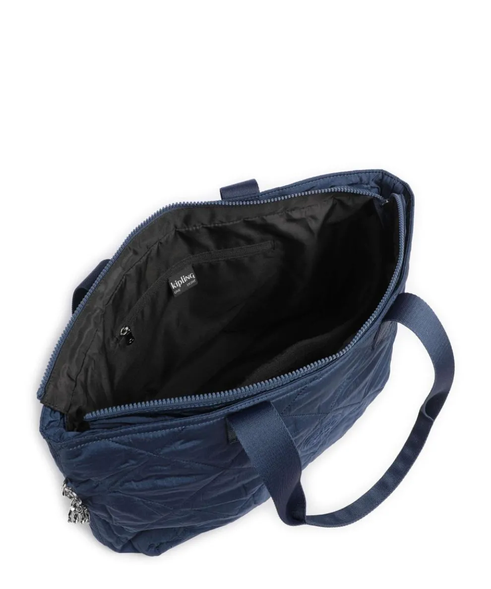 Crinkled Quilt Colissa Up Shopper 15″ Polyamide dunkelblau