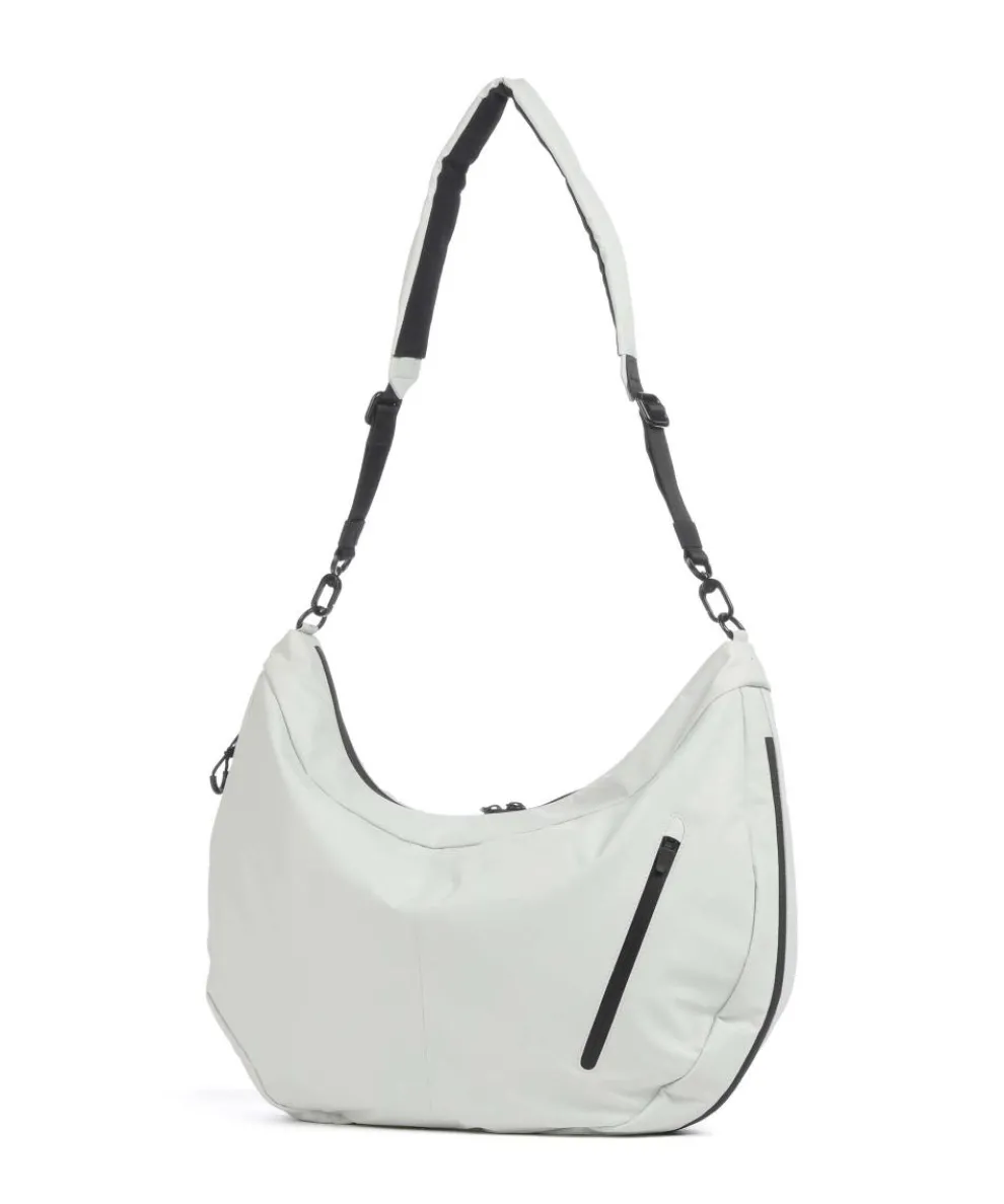 Japan RE Lite Miyagawa RE Beuteltasche recyceltes Nylon hellgrau