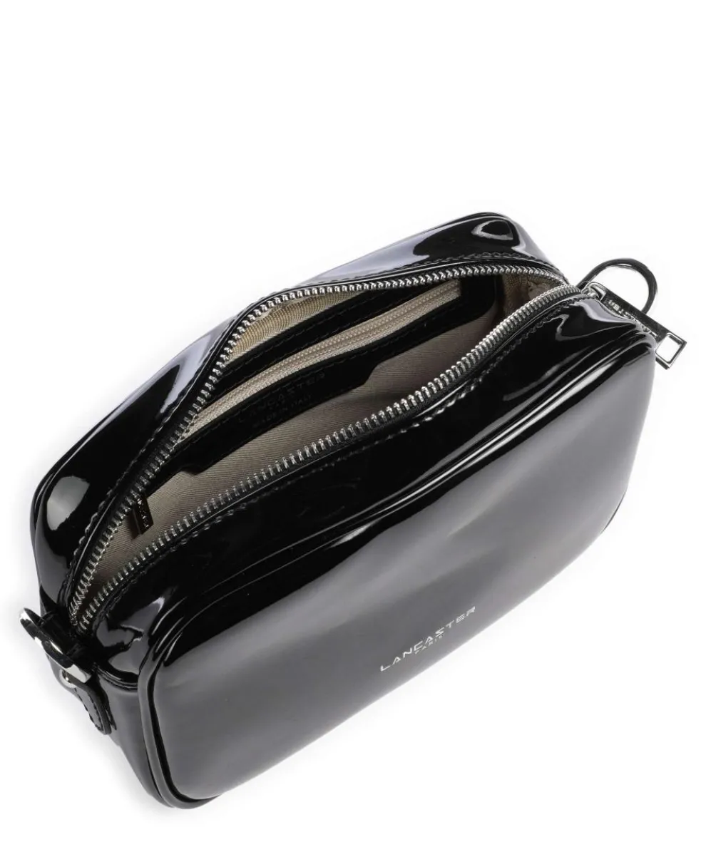 Firenze Vernis Umhängetasche Kunststoff schwarz