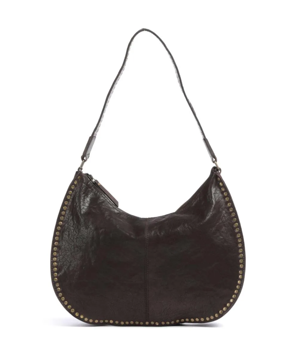 Rocking Rodeo Beuteltasche Kalbsleder dunkelbraun