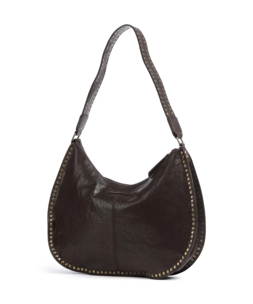 Rocking Rodeo Beuteltasche Kalbsleder dunkelbraun