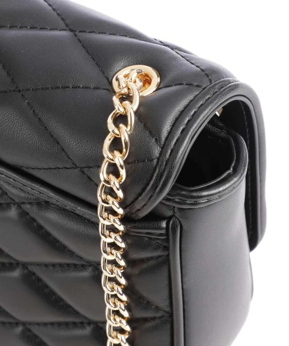 Romantic Umhängetasche Lederimitat schwarz