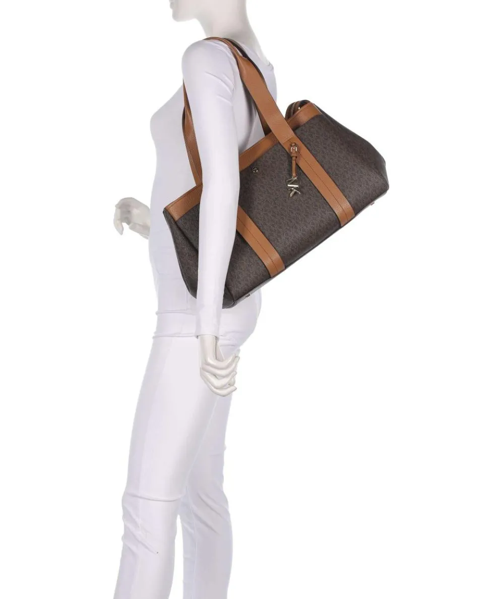 Romee Large Shopper Lederimitat braun