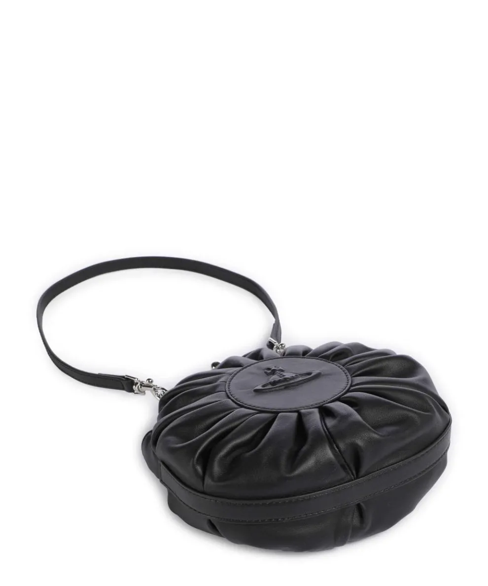 Rosie Frame Nappa Umhängetasche Nappaleder schwarz