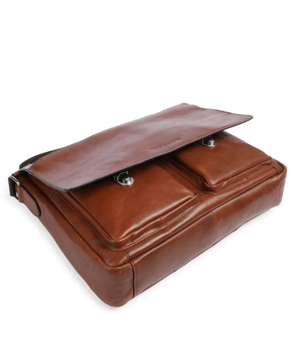 Kenley Jeremy Aktentasche 15″ Büffelleder cognac
