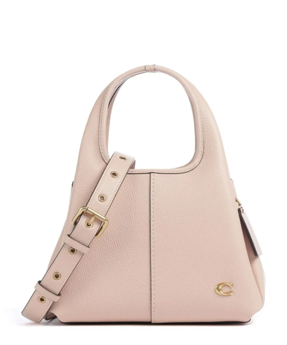 Lana 23 Handtasche genarbtes Leder elfenbein