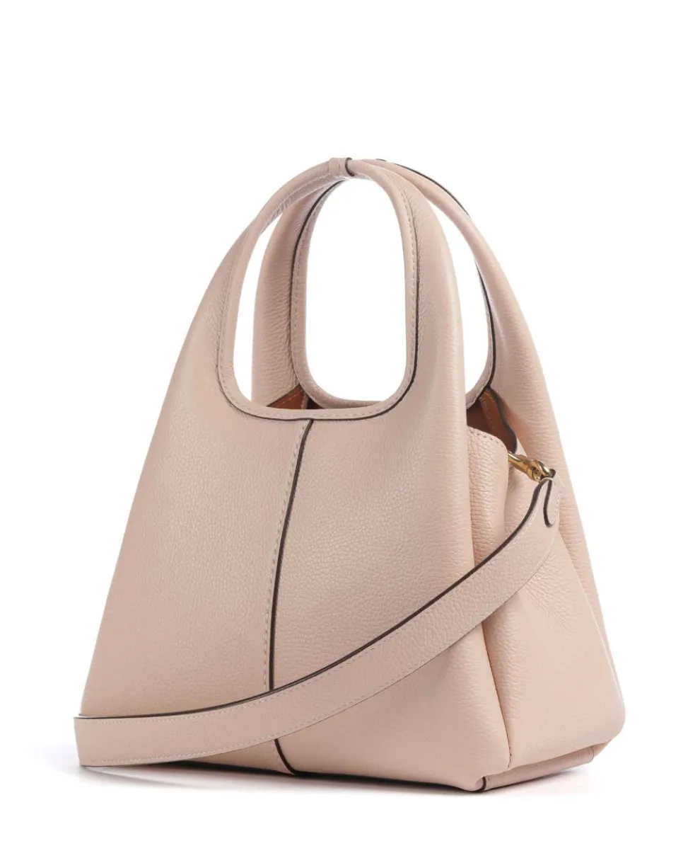 Lana 23 Handtasche genarbtes Leder elfenbein