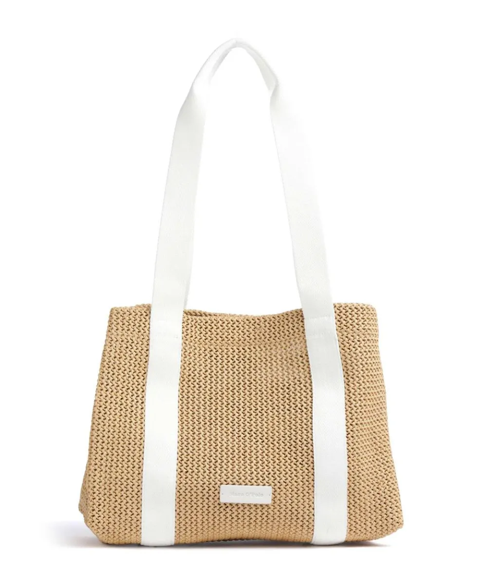 Runja Shopper Polypropylen beige/weiß