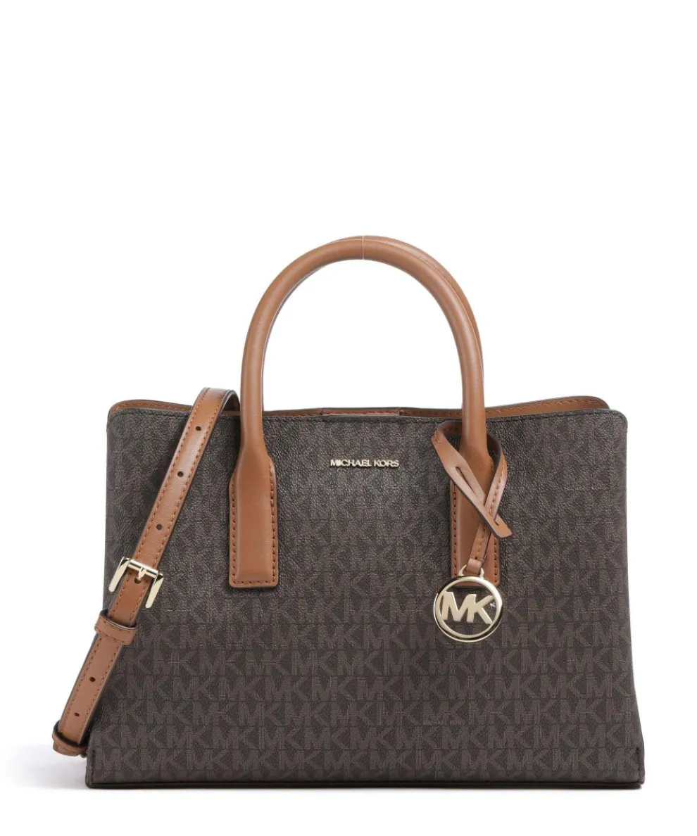 Ruthie Handtasche Canvas dunkelbraun