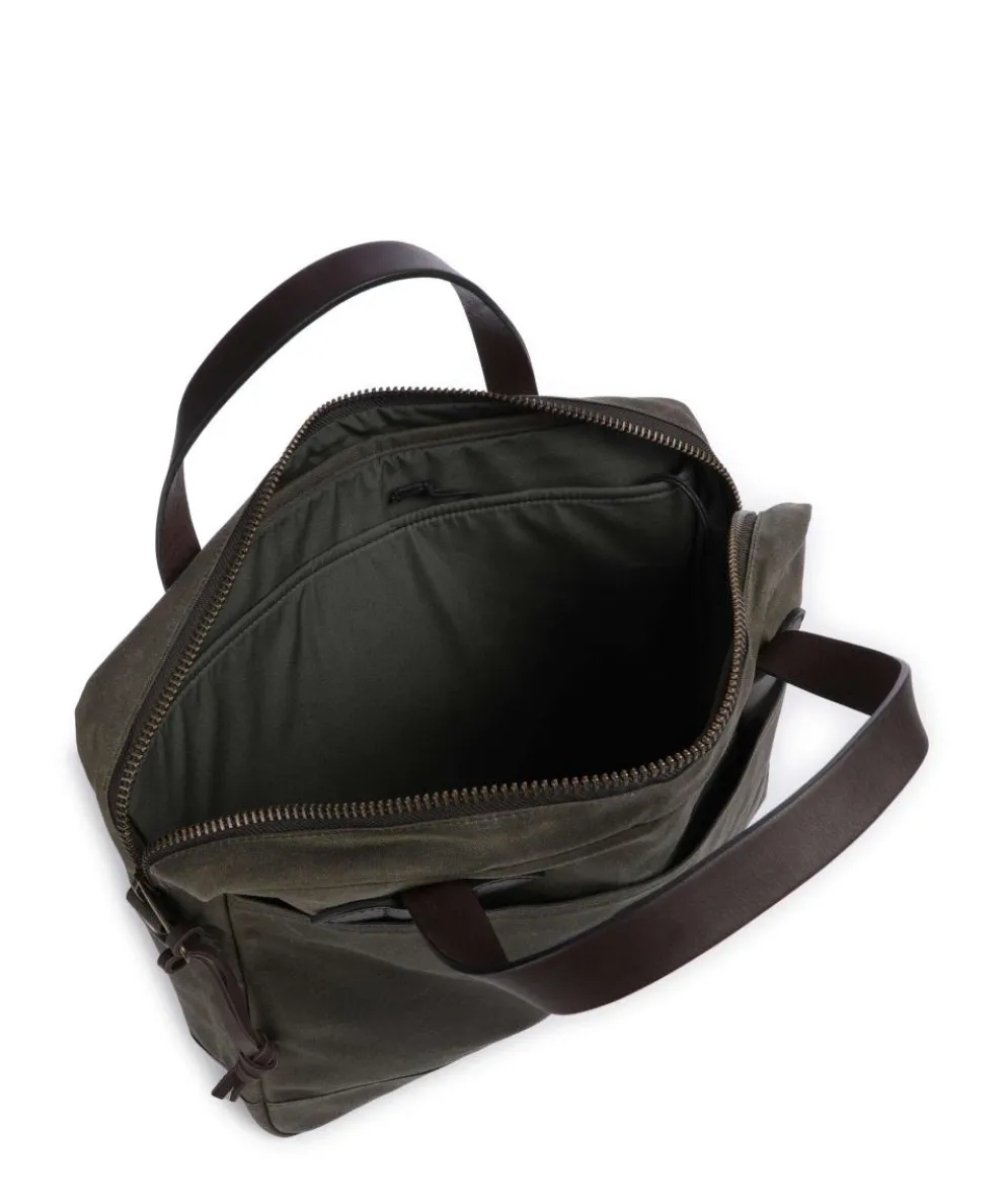 Tin Cloth Aktentasche 15″ Baumwolle dunkelgrün