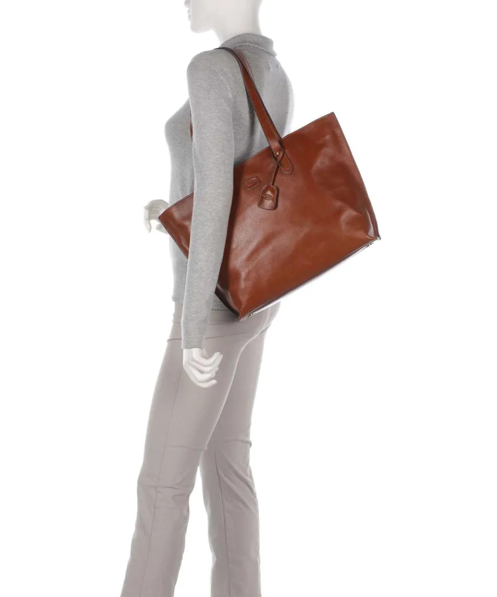 Volterra L Shopper Leder braun