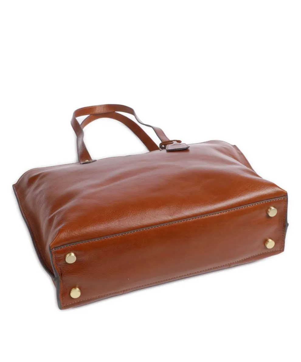 Volterra L Shopper Leder braun