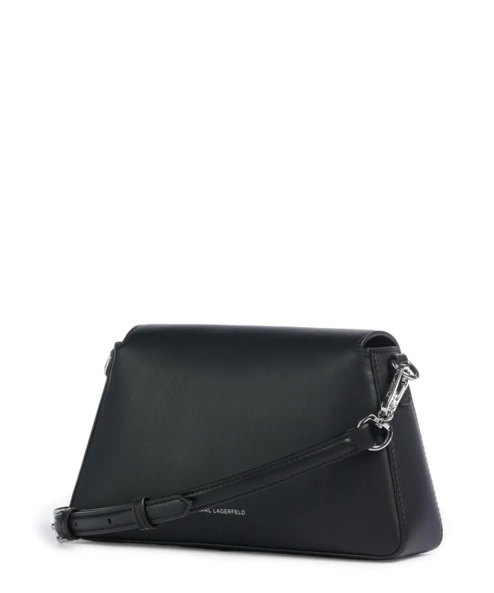 Ikon K Soft Umhängetasche fein genarbtes Rindsleder schwarz