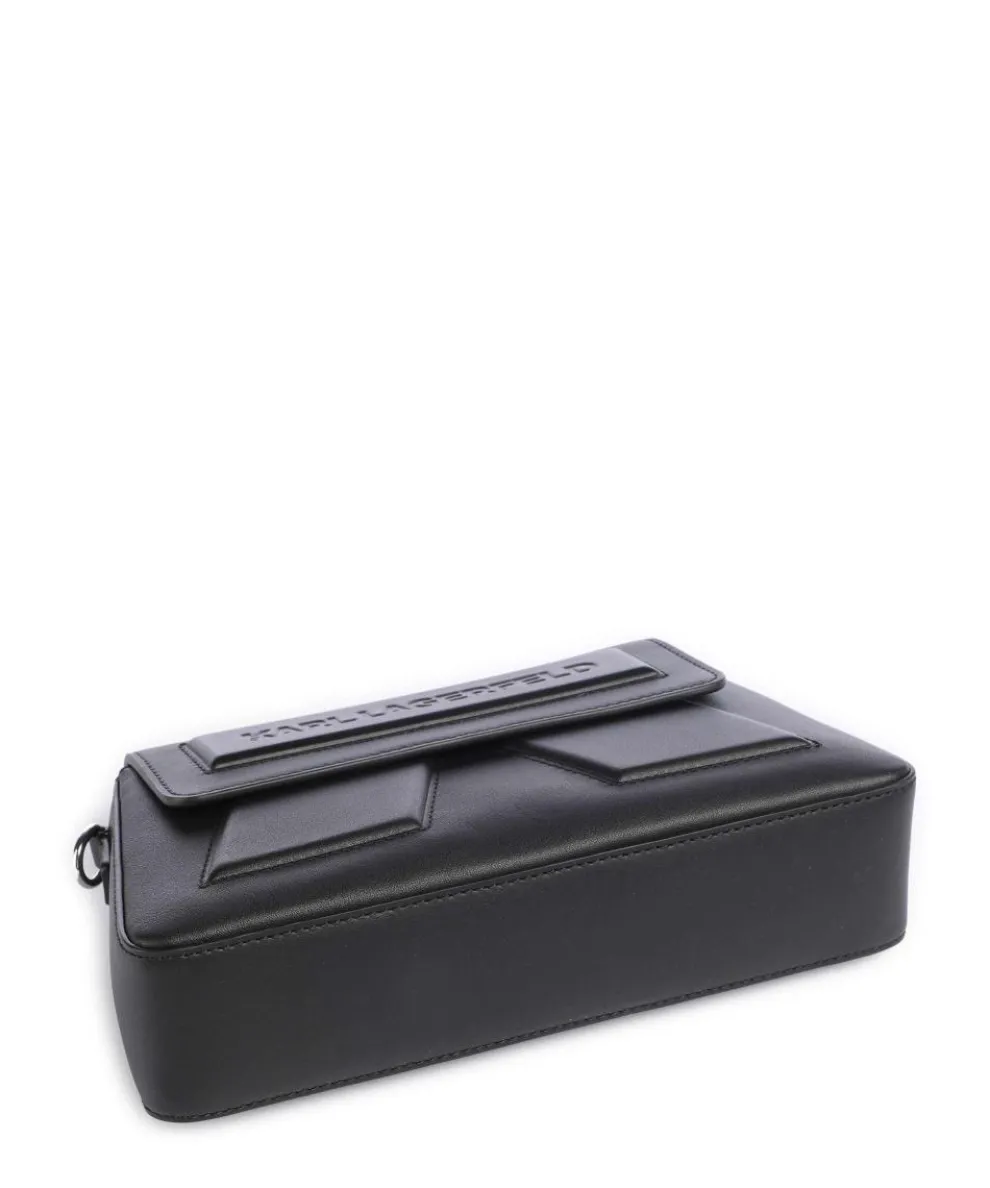 Ikon K Soft Umhängetasche fein genarbtes Rindsleder schwarz