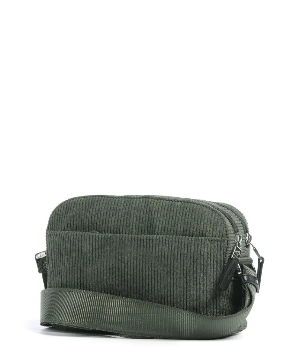 Hunter Velvet Umhängetasche Polyester dunkelgrün