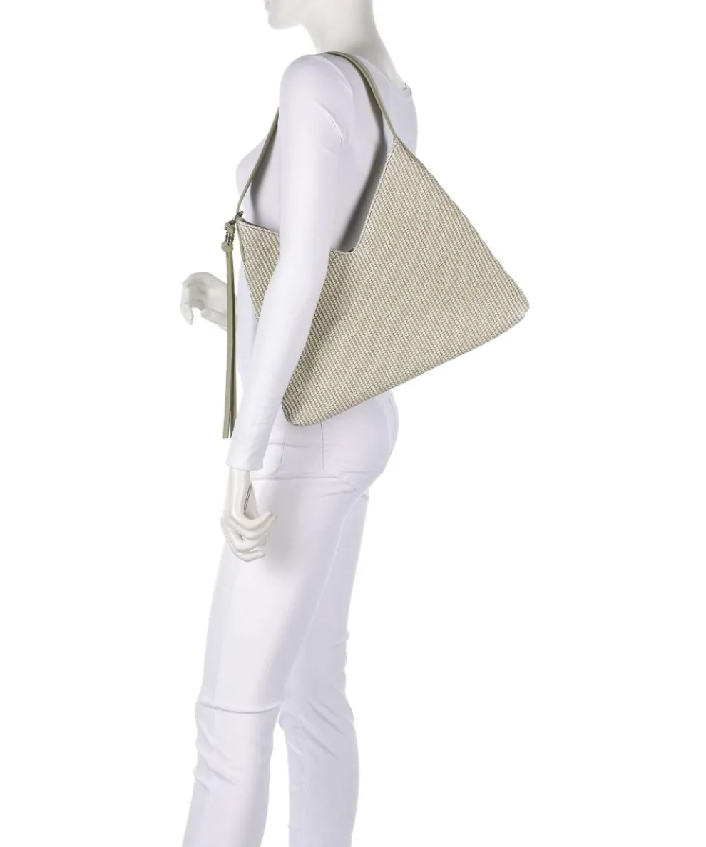 City-Beach-Repeat Schultertasche Bast beige