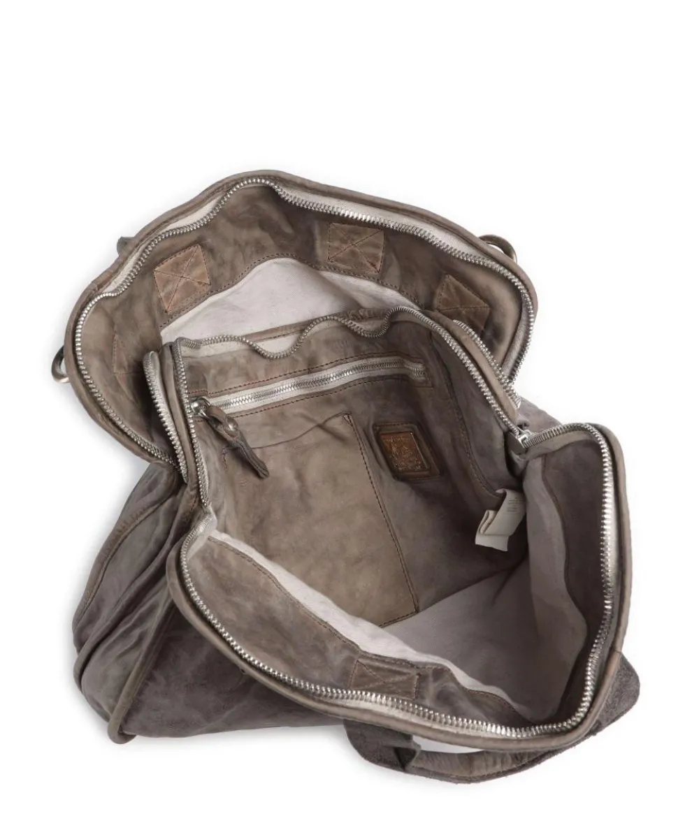 Aktentasche fein genarbtes Rindsleder stein