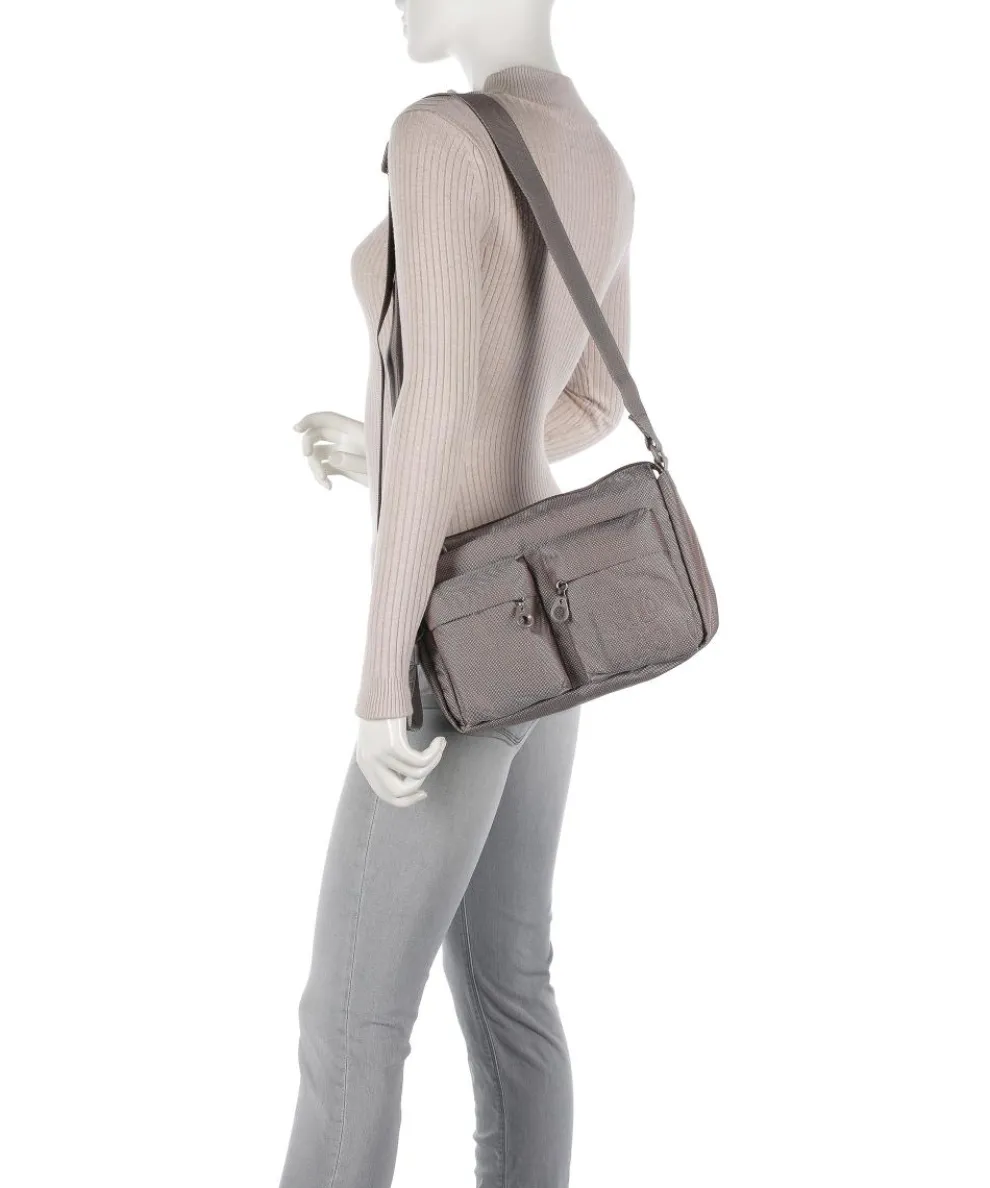 MD20 Schultertasche Polyester taupe