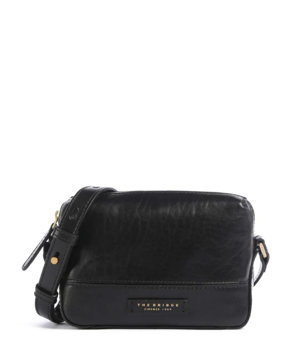 Iolanda Umhängetasche fein genarbtes Rindsleder schwarz