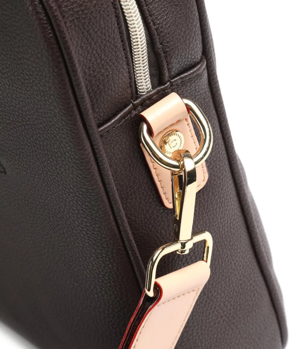 Ella Aktentasche 15″ Lederimitat dunkelbraun