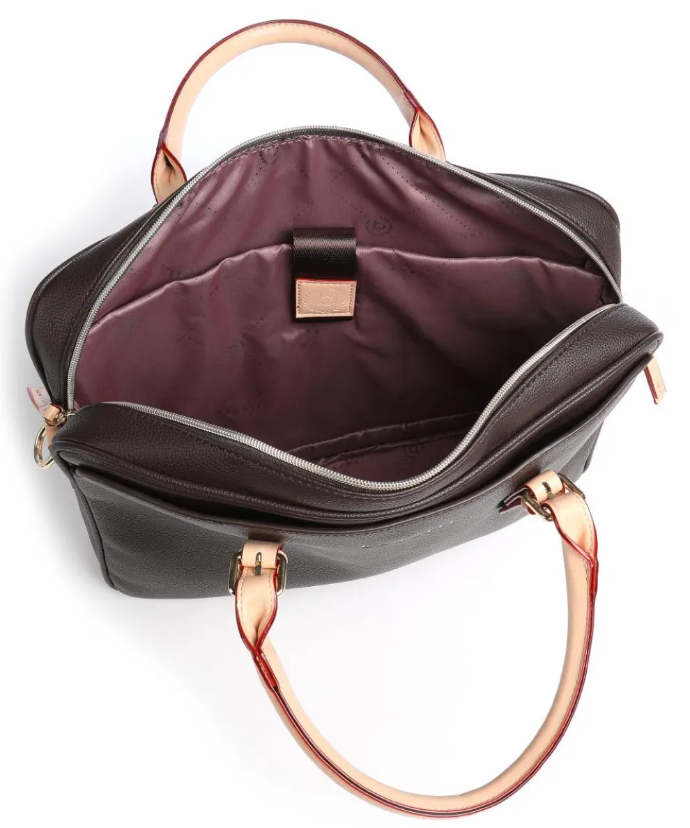 Ella Aktentasche 15″ Lederimitat dunkelbraun