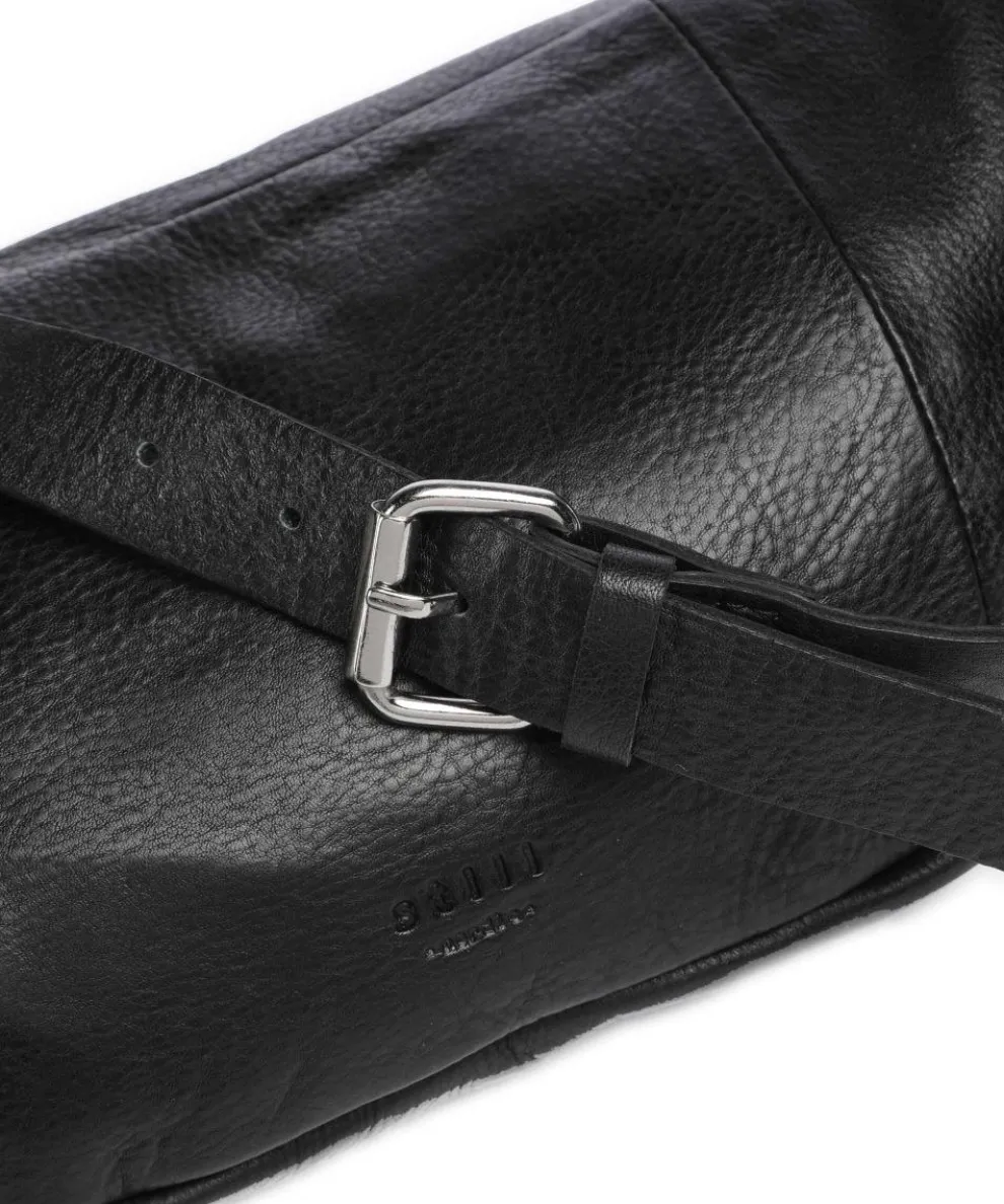 Raven Novus Gürteltasche Büffelleder schwarz