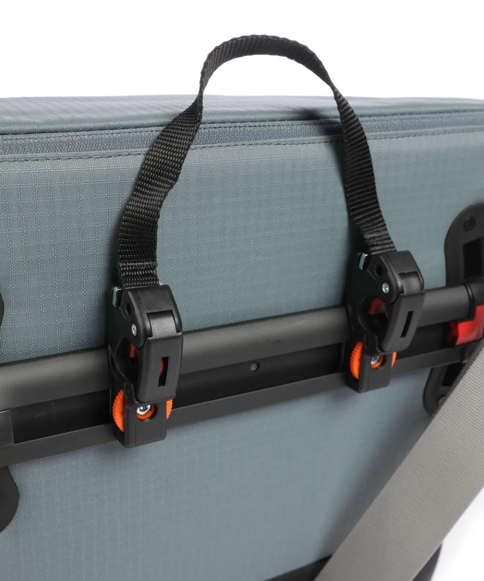 CityMe Bike ll QMR 2.0 Gepäcktasche 13″ recyceltes Polyamid blaugrau