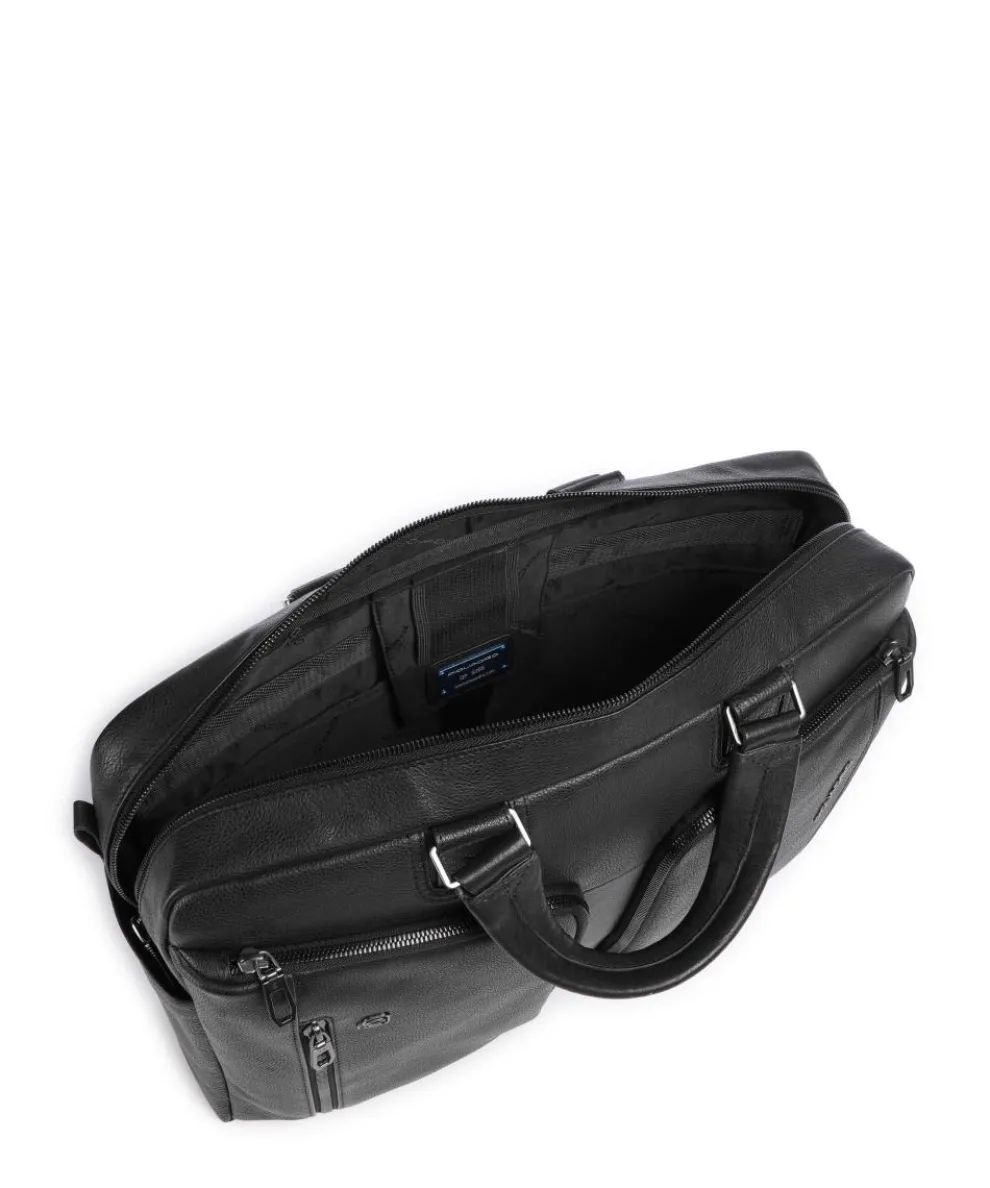 S134 Aktentasche 15″ genarbtes Rindsleder schwarz