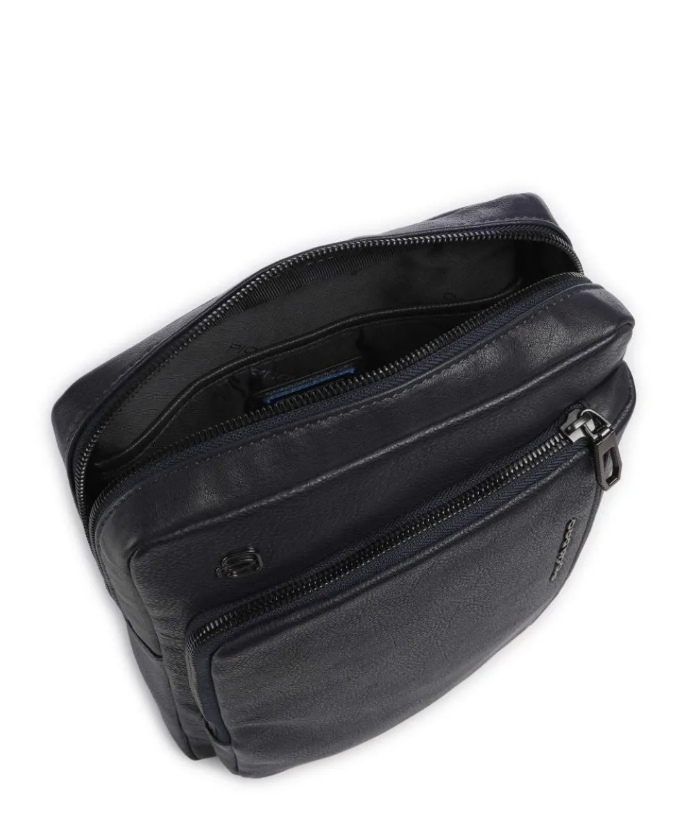 S134 Umhängetasche genarbtes Rindsleder navy