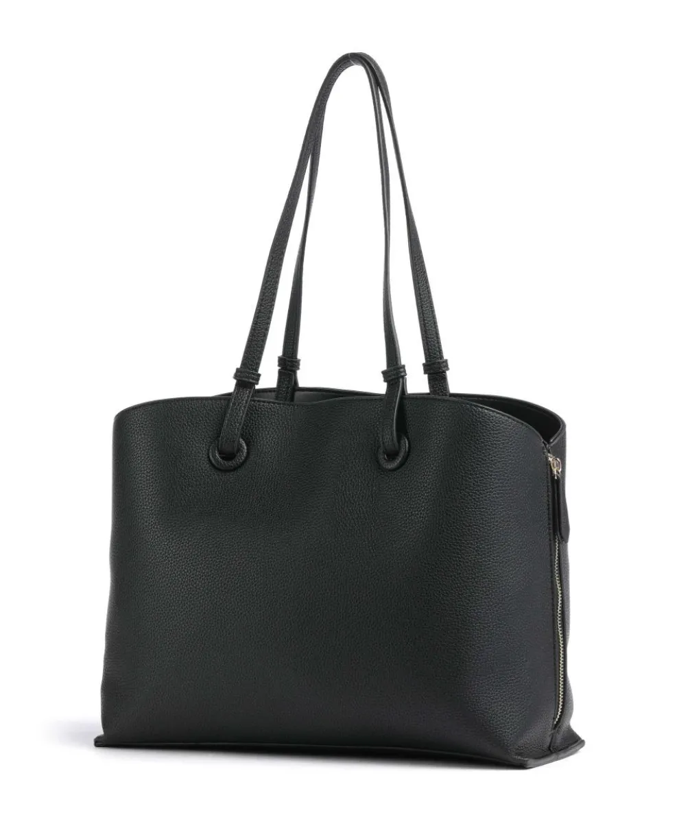 Sallie Re Shopper Lederimitat schwarz