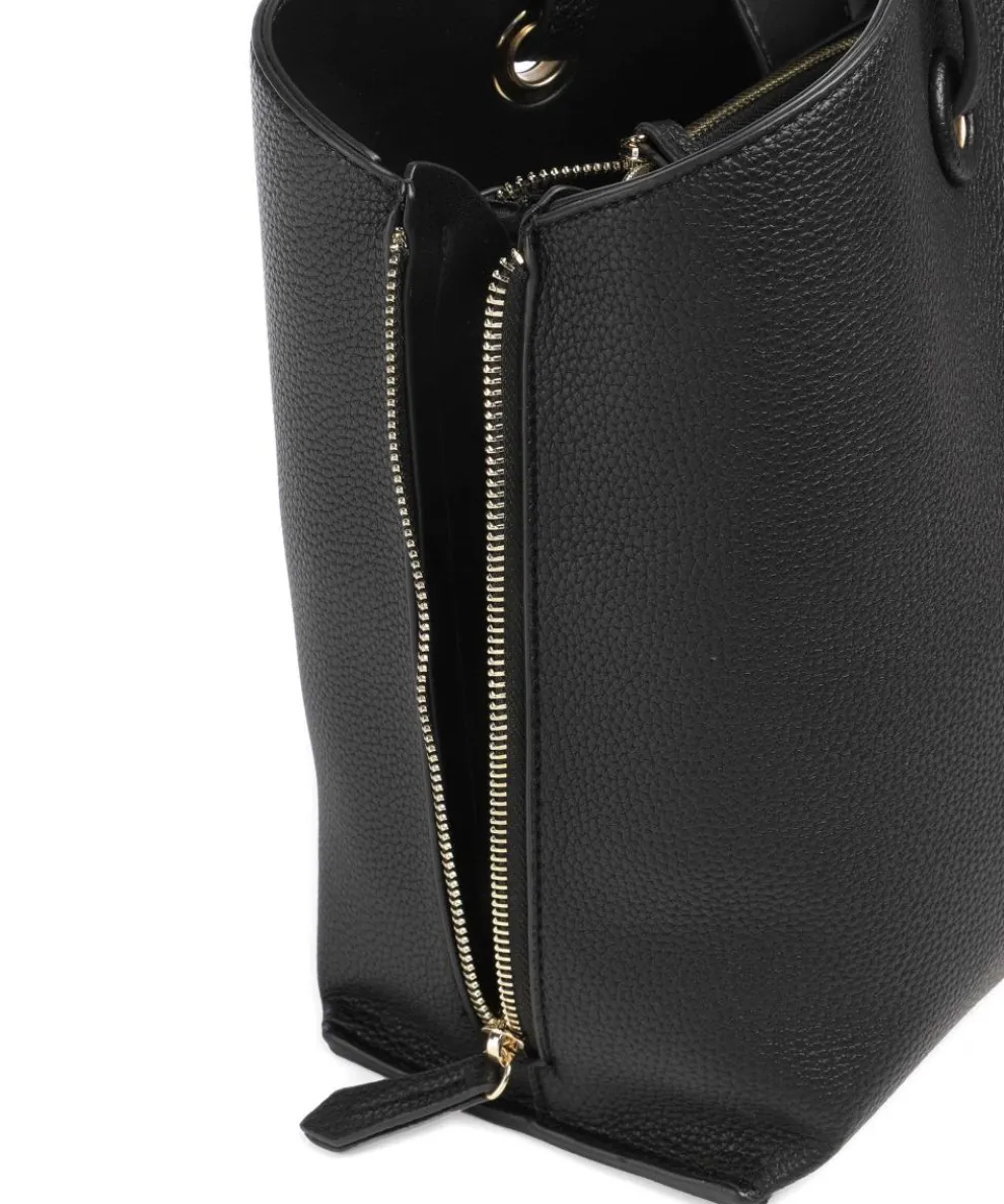 Sallie Re Shopper Lederimitat schwarz