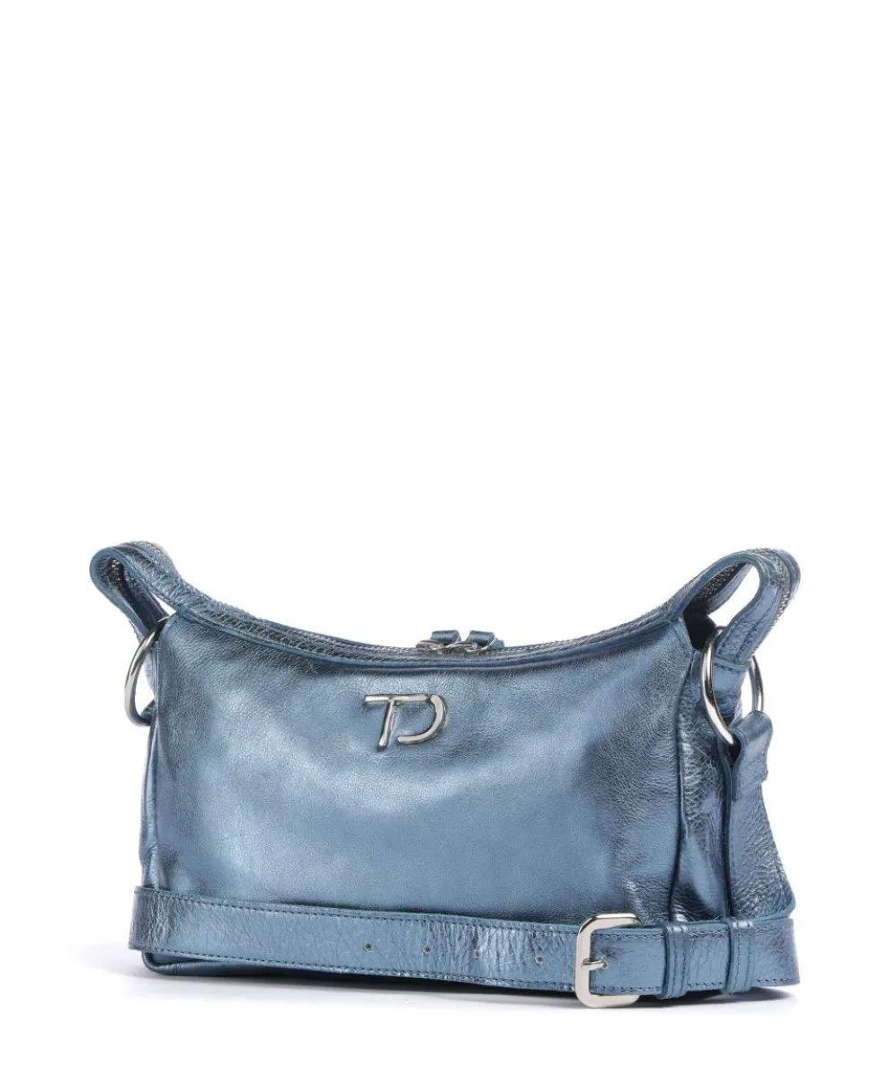 Salvatorgasse 4 Schultertasche genarbtes Rindsleder navy