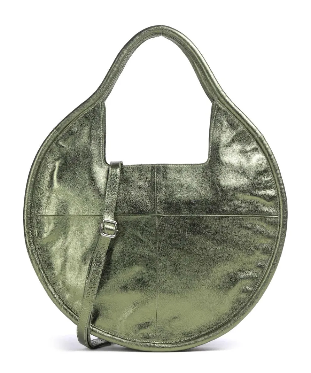 Salvatorgasse 5 Shopper genarbtes Rindsleder dunkelgrün