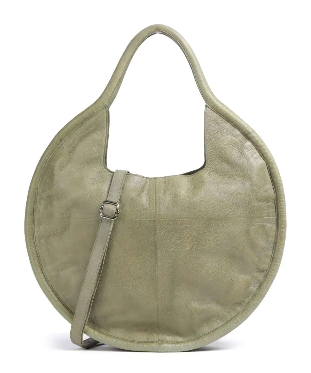 Salvatorianerplatz 5 Shopper genarbtes Rindsleder grün