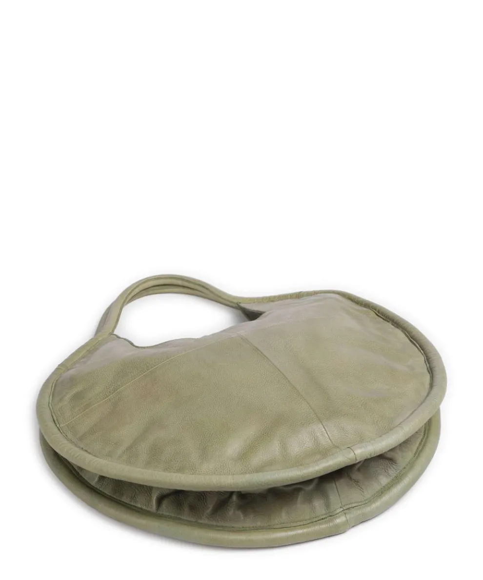 Salvatorianerplatz 5 Shopper genarbtes Rindsleder grün