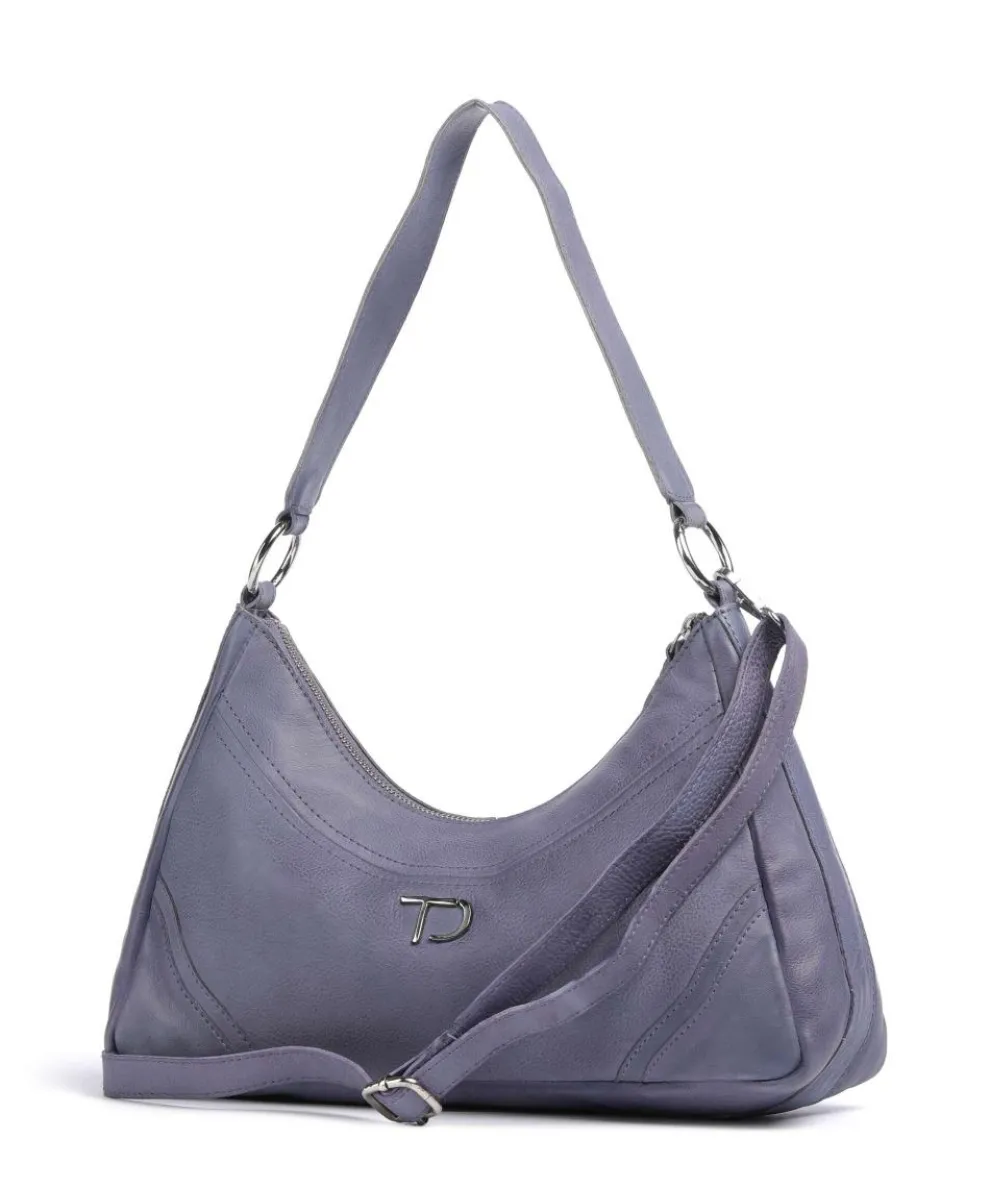 Salvatorianerplatz 3 Schultertasche genarbtes Rindsleder lavendel