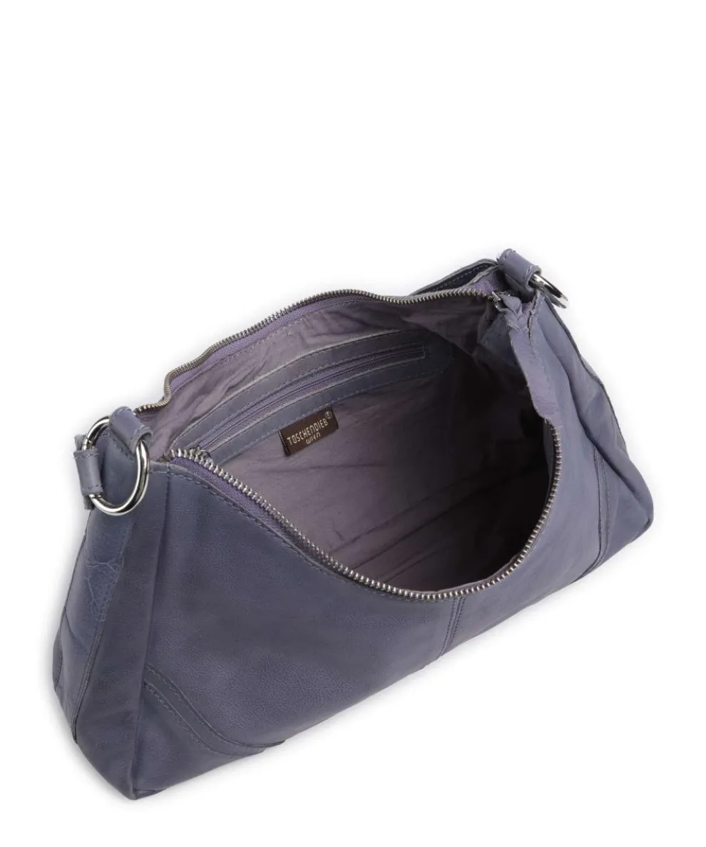 Salvatorianerplatz 3 Schultertasche genarbtes Rindsleder lavendel