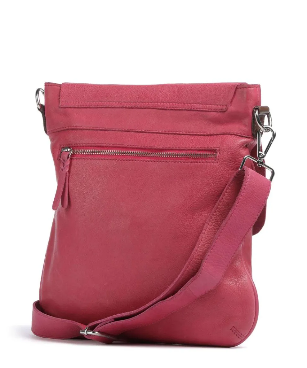 Salvatorianerplatz 2 Umhängetasche genarbtes Rindsleder pink