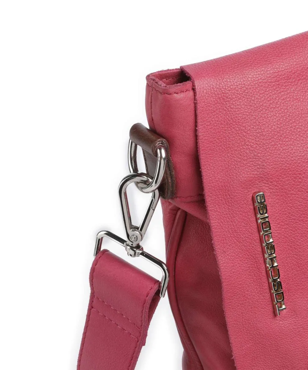 Salvatorianerplatz 2 Umhängetasche genarbtes Rindsleder pink