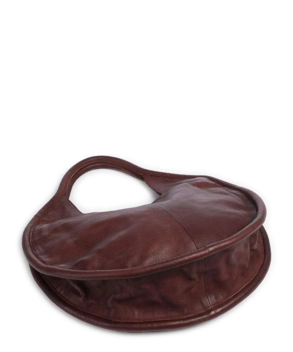 Salvatorianerplatz 5 Shopper genarbtes Rindsleder dunkelbraun