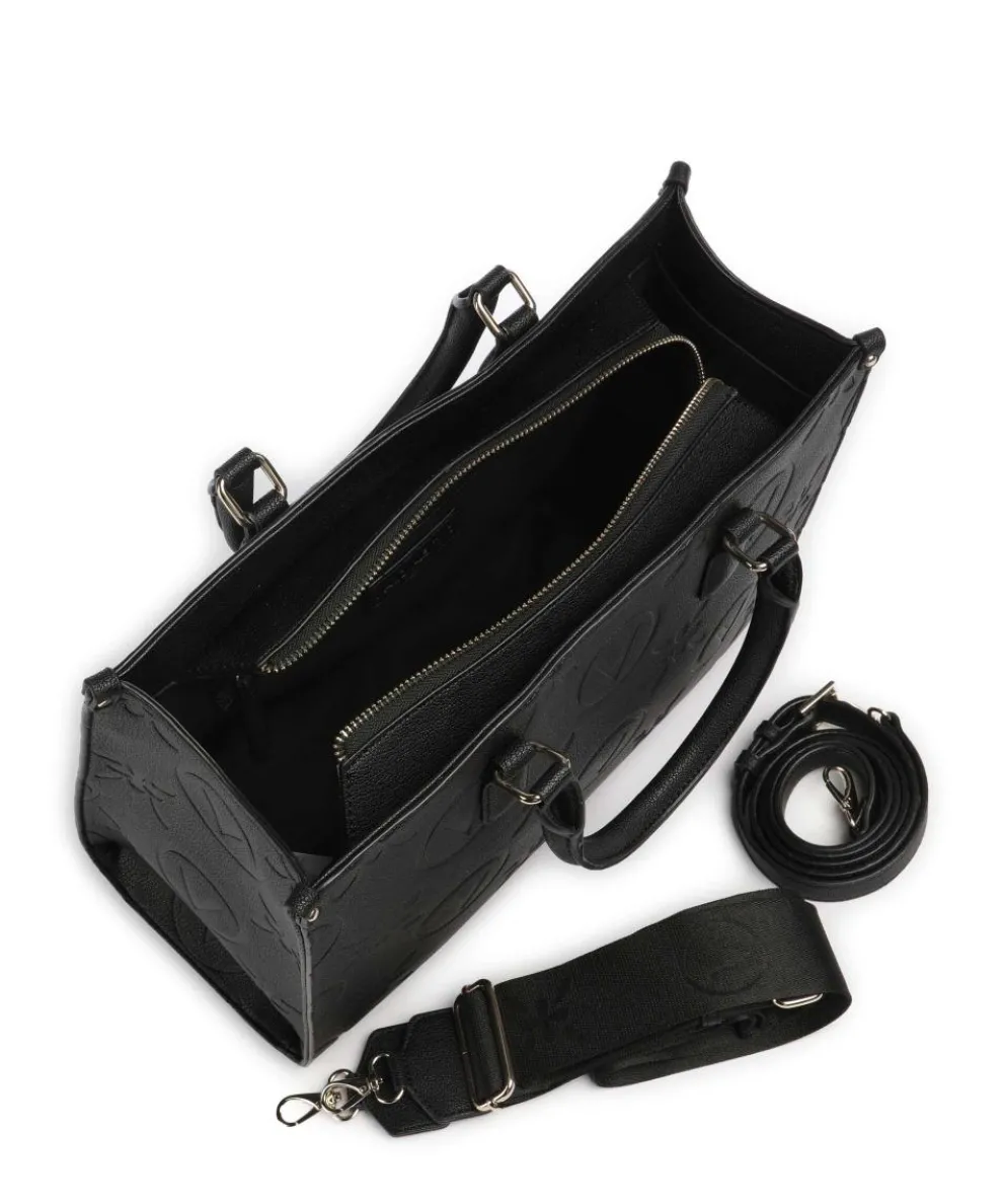 Samba Re Handtasche Lederimitat schwarz