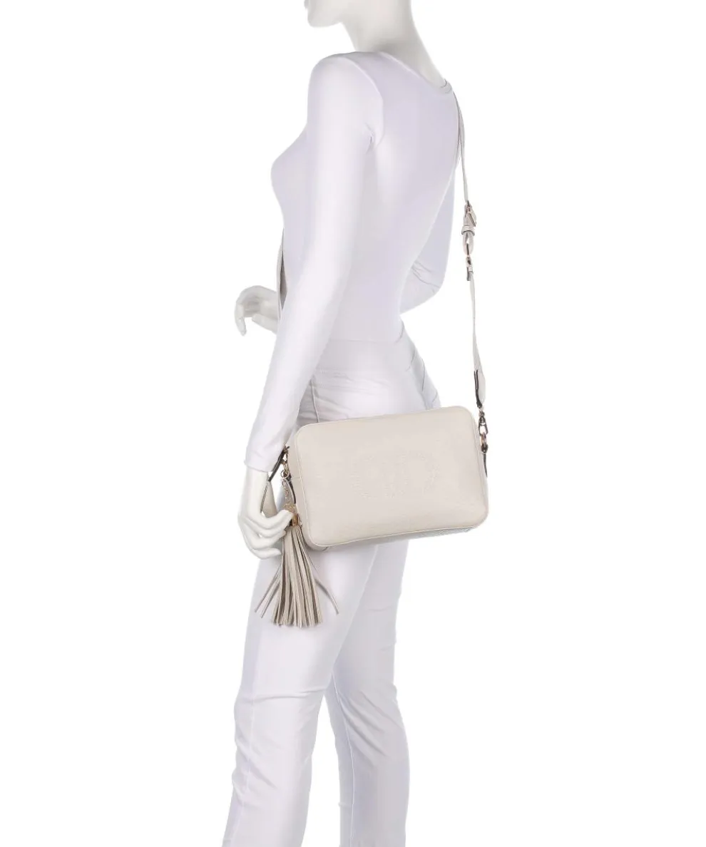 Samiana M Umhängetasche Lederimitat elfenbein