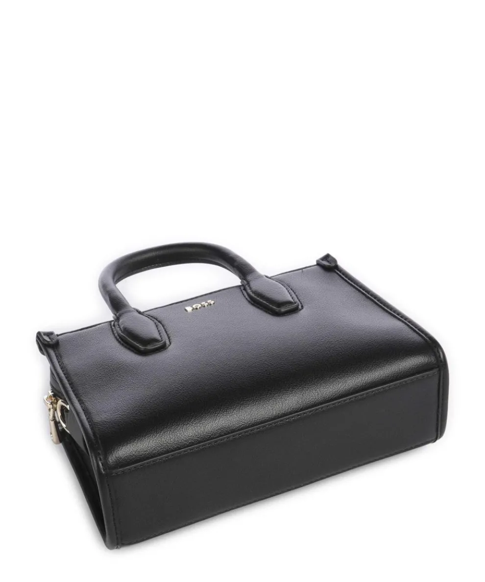 Sandy Handtasche Lederimitat schwarz