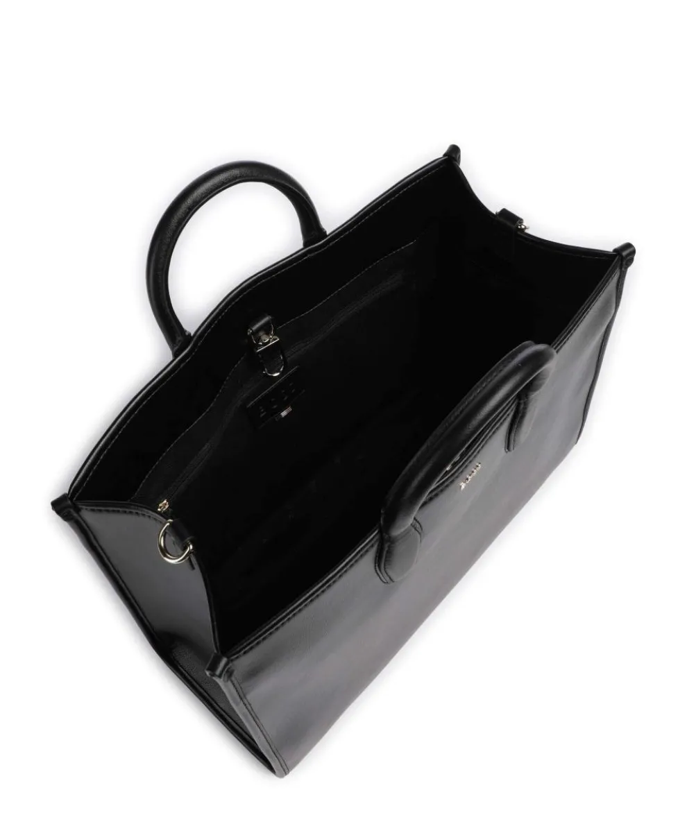 Sandy Handtasche Lederimitat schwarz